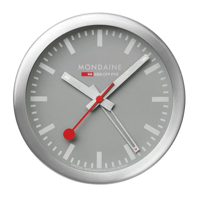 MONDAINE - Mini Wanduhr und Wecker