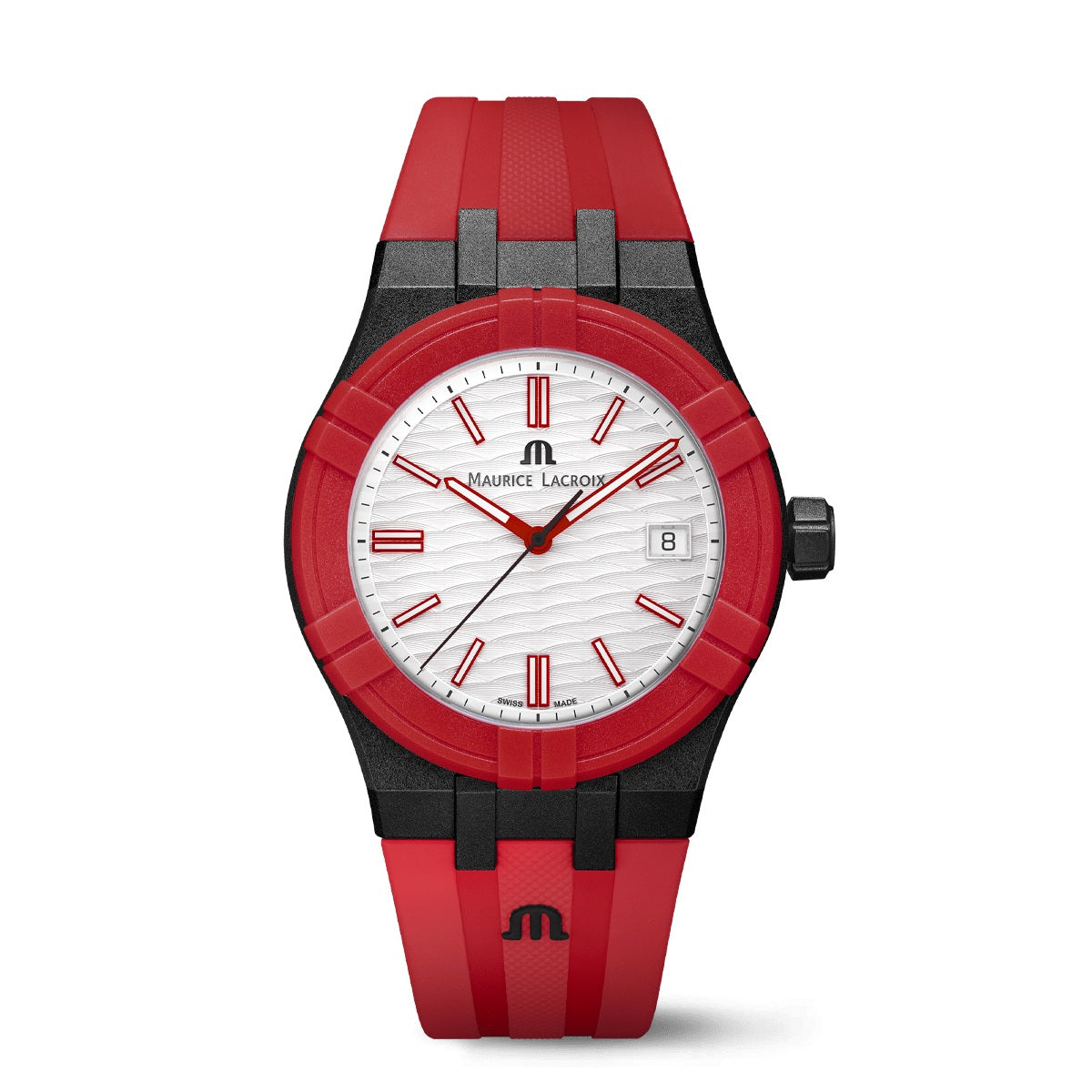 MAURICE LACROIX - Aikon #Tide Black, Red and White