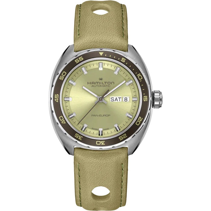 HAMILTON - American Classic Pan Europ Day Date Auto
