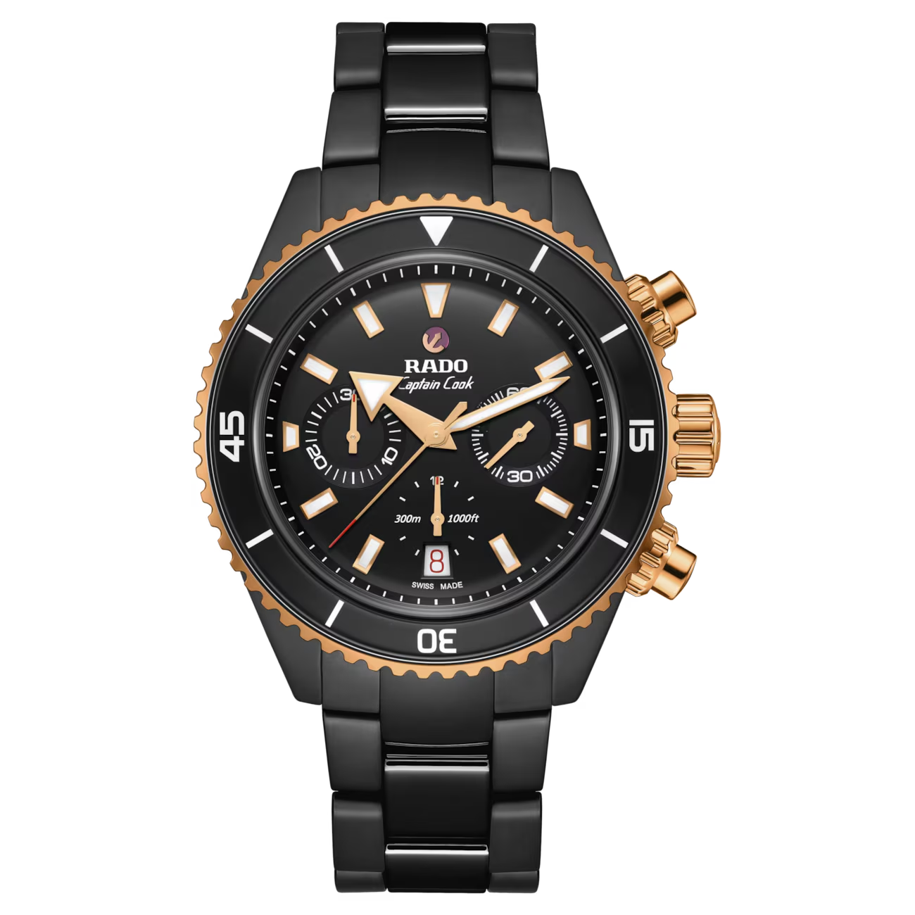 RADO - Captain Cook High-Tech Ceramic Automatic Chronograph