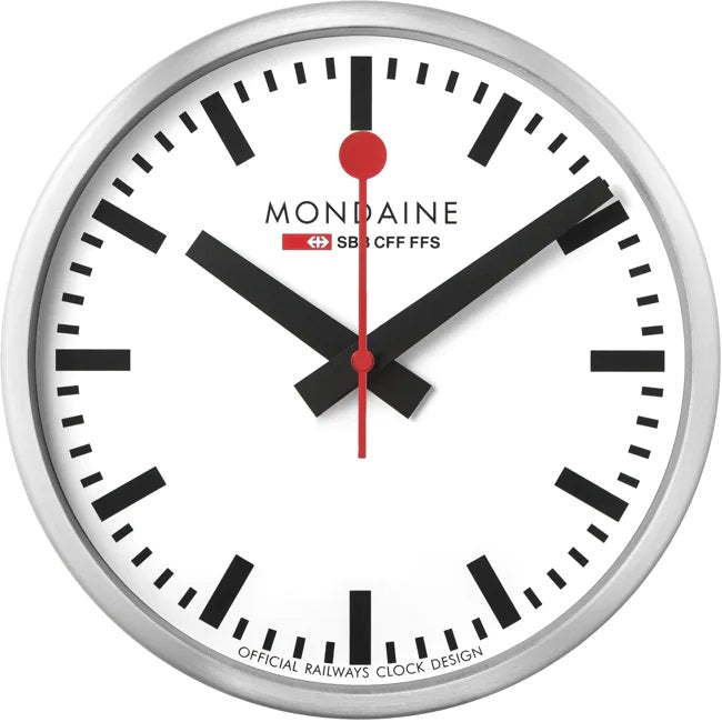 MONDAINE - Wall Clock stop2go 25cm