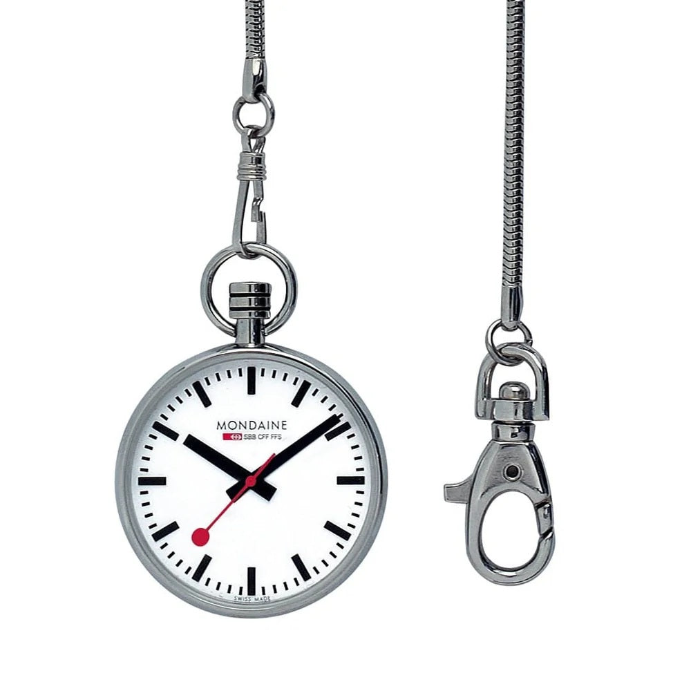 MONDAINE - Taschenuhr mit Kette
