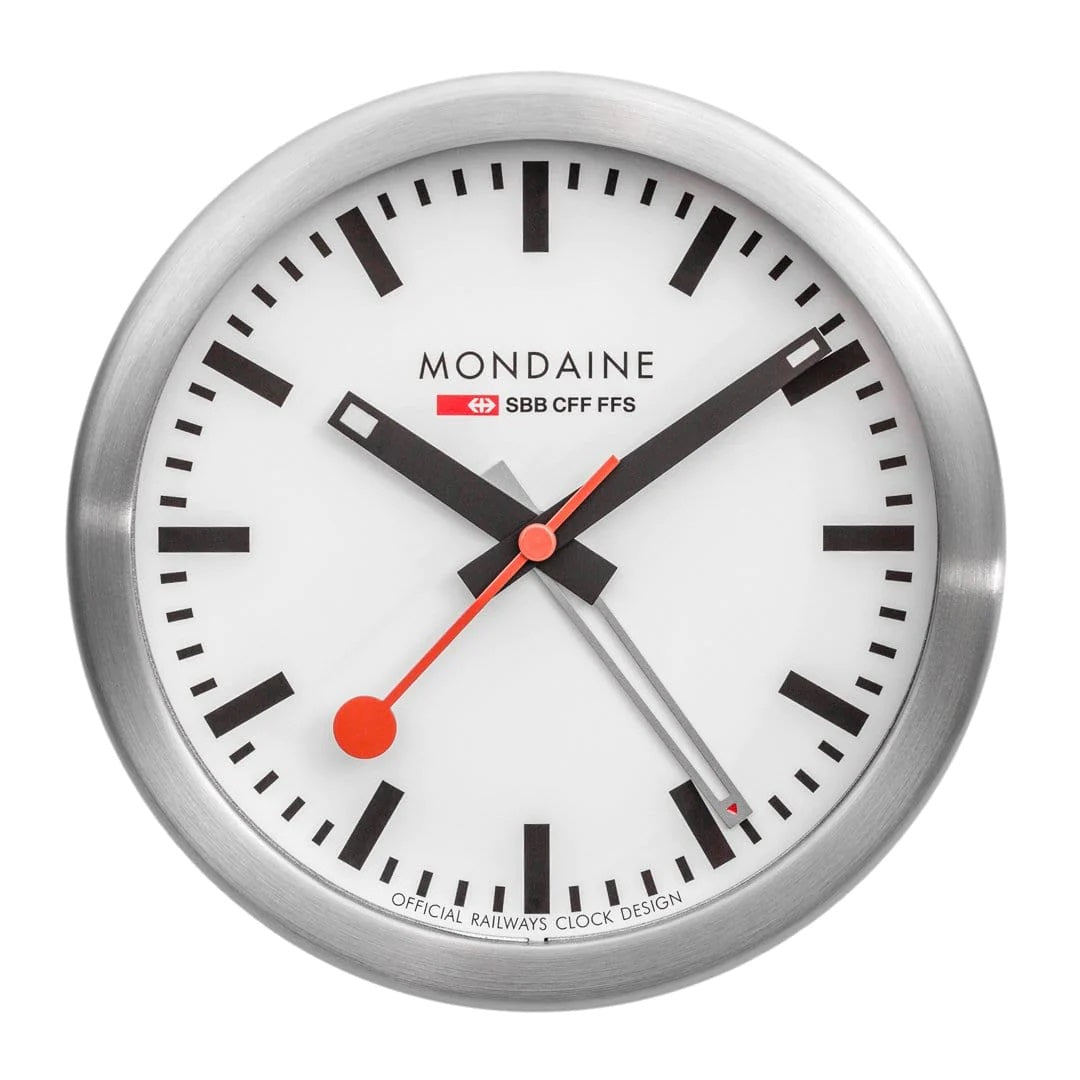 MONDAINE - Mini Wanduhr und Wecker