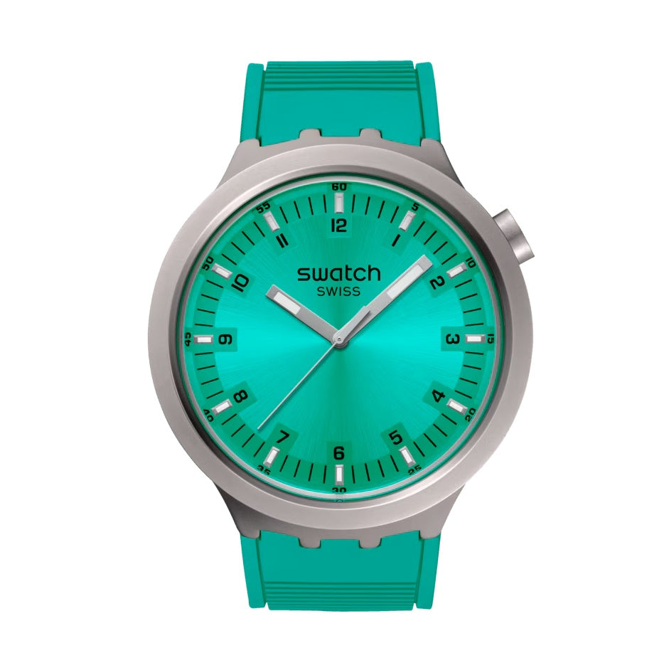 SWATCH - Big Bold AQUA SHIMMER