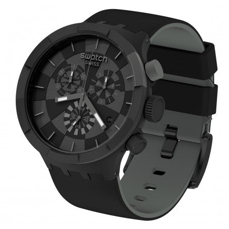 SWATCH - Originals Big Bold Chrono CHECKPOINT BLACK