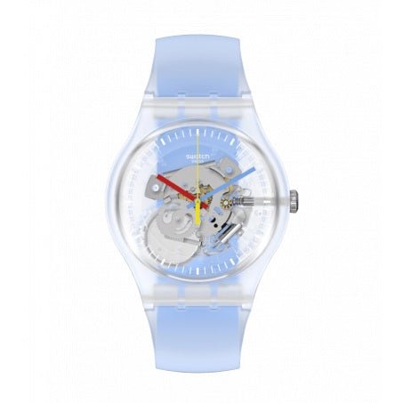 SWATCH - Originals New Gent CLEARLY BLUE STRIPED