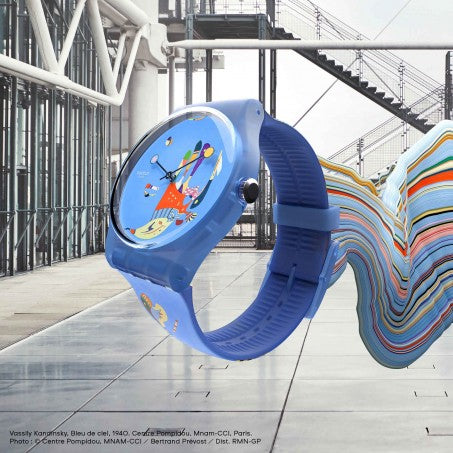 SWATCH - New Gent Originals BLUE SKY, BY VASSILY KANDINSKY