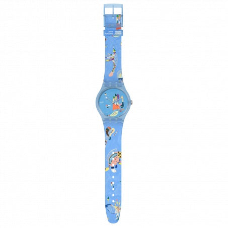 SWATCH - New Gent Originals BLUE SKY, BY VASSILY KANDINSKY