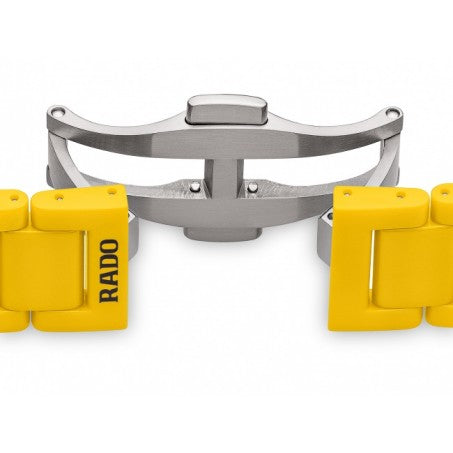 RADO - True Thinline LES COULEURS™ LE CORBUSIER SUNSHINE YELLOW 4320W