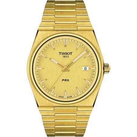 TISSOT - PRX 40 205 Quartz Goldfarbig