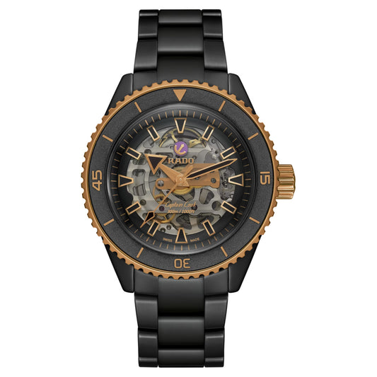 RADO - Captain Cook High-Tech Ceramic Skeleton