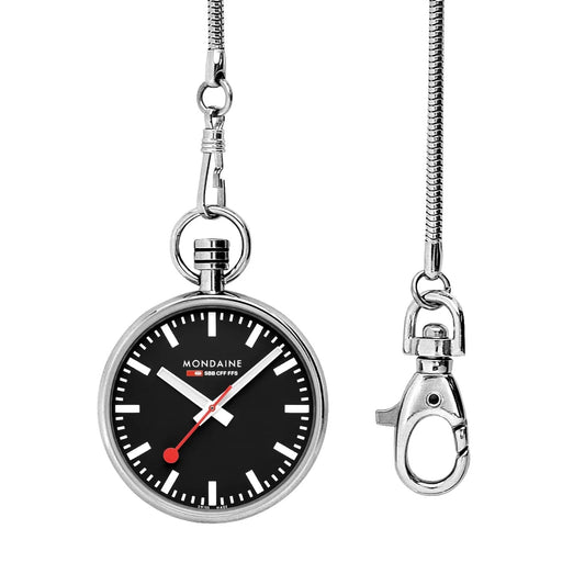MONDAINE - Taschenuhr mit Kette
