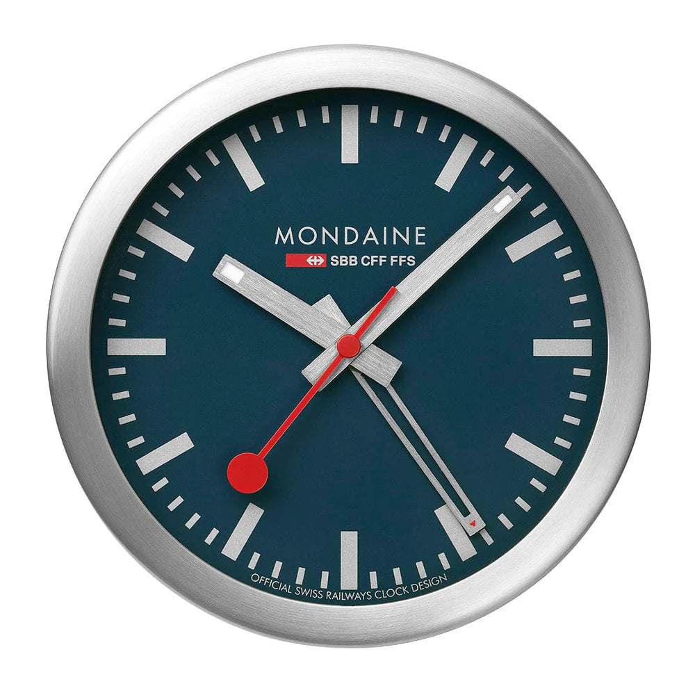 MONDAINE - Mini Wanduhr und Wecker