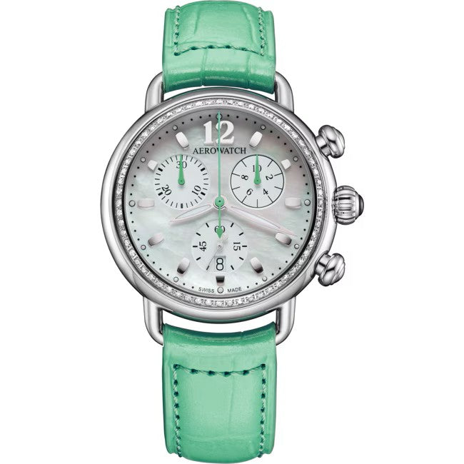 AEROWATCH - 1942 Chronolady Diamonds