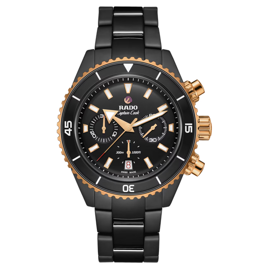 RADO - Captain Cook High-Tech Ceramic Automatic Chronograph
