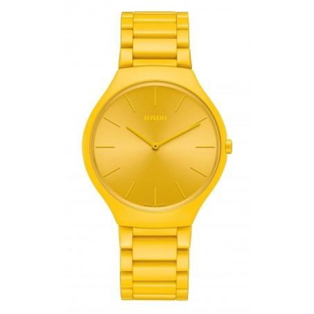 RADO - True Thinline LES COULEURS™ LE CORBUSIER SUNSHINE YELLOW 4320W