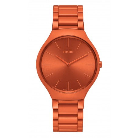 RADO - True Thinline LES COULEURS™ LE CORBUSIER POWERFUL ORANGE 4320S