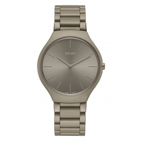 RADO - True Thinline LES COULEURS™ LE CORBUSIER GREY BROWN NATURAL UMBER 32141